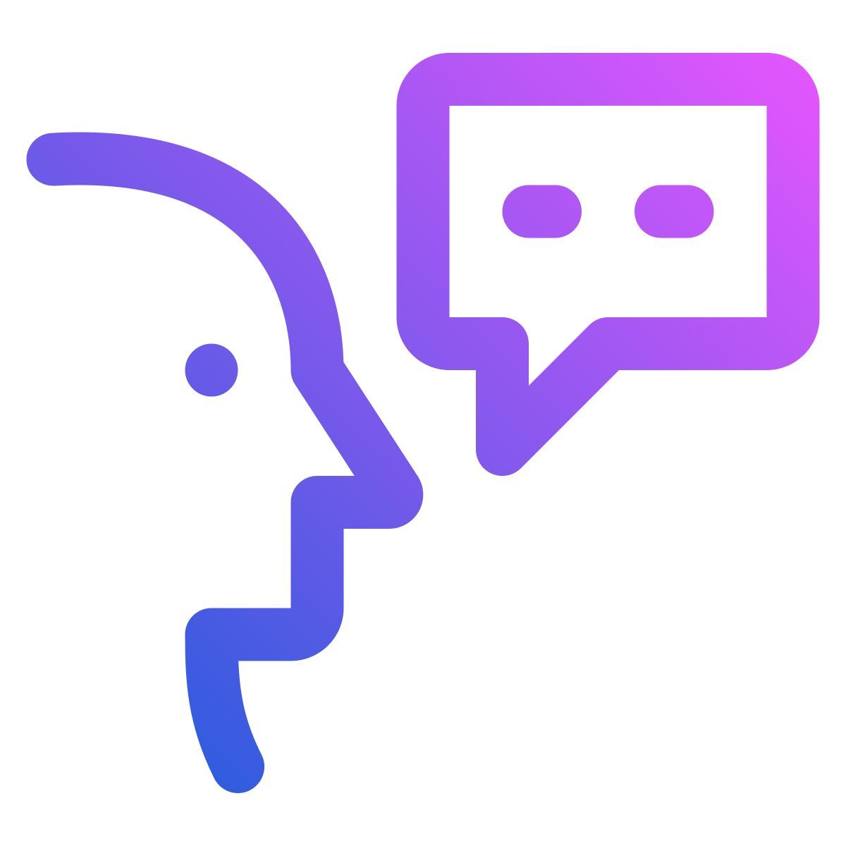 people speaking icon
