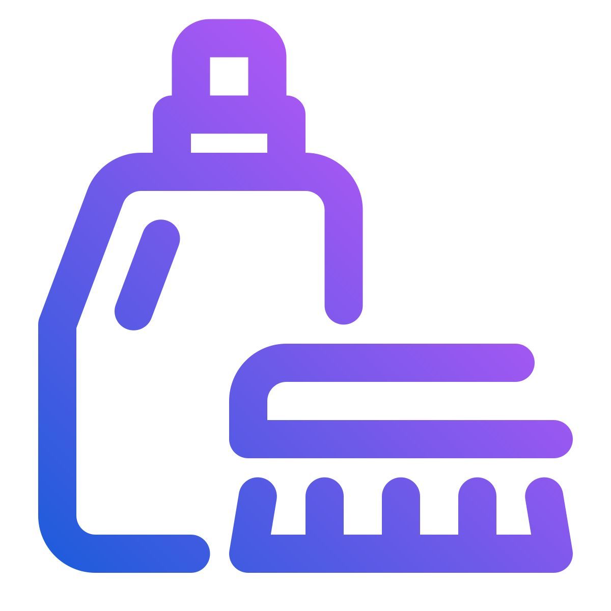 scrub brush icon