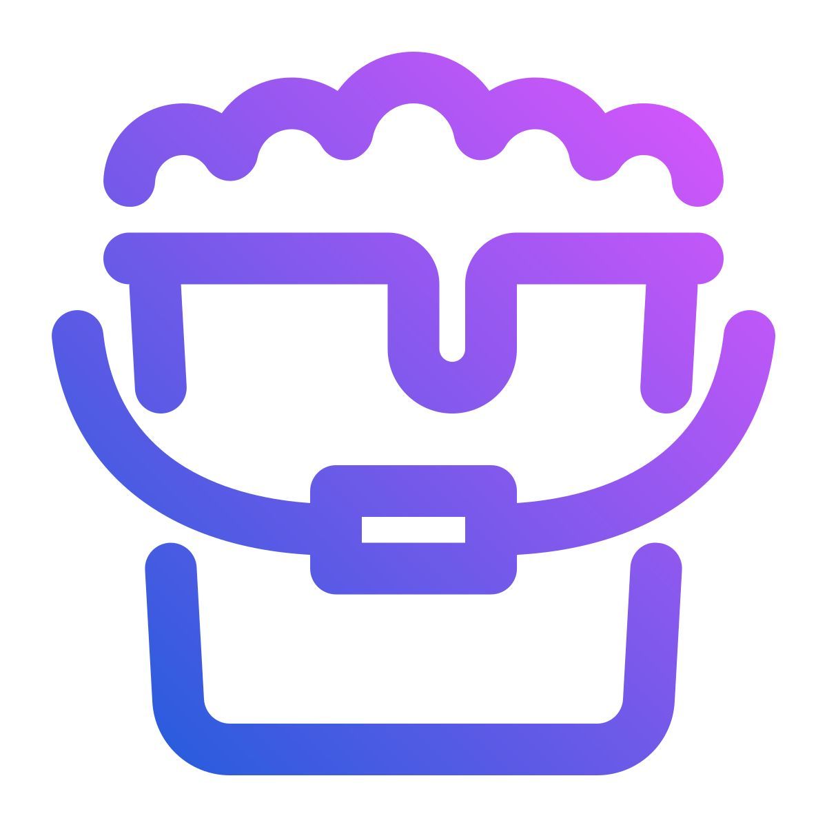 Secchio di sapone icon