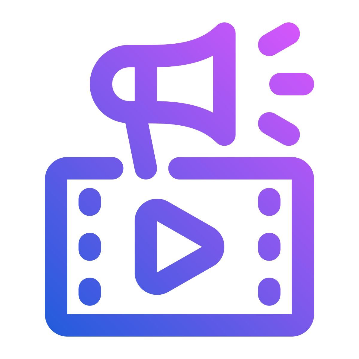 video marketing icon