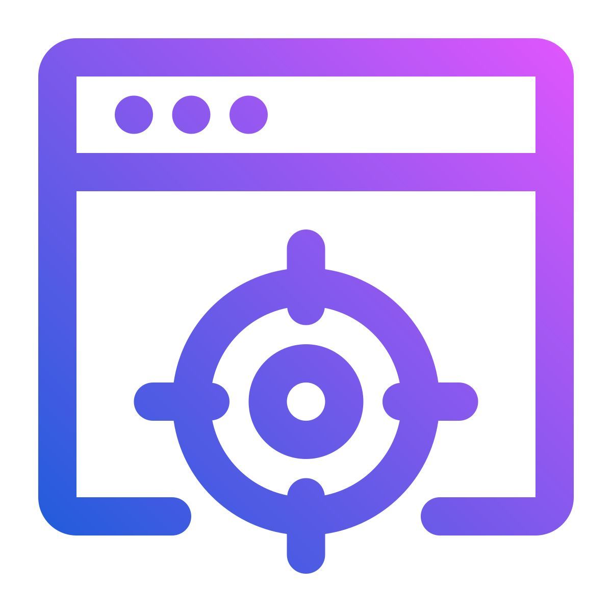 web target icon