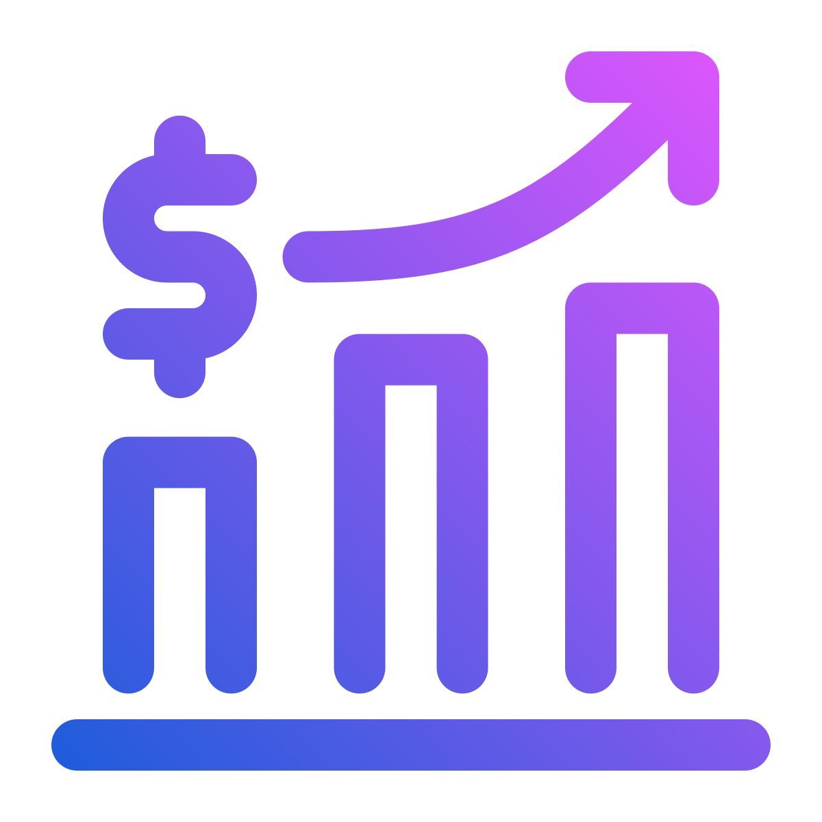 finanzieller erfolg icon