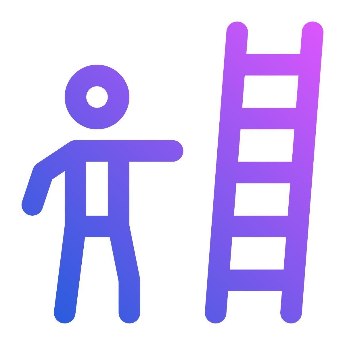 success ladder icon