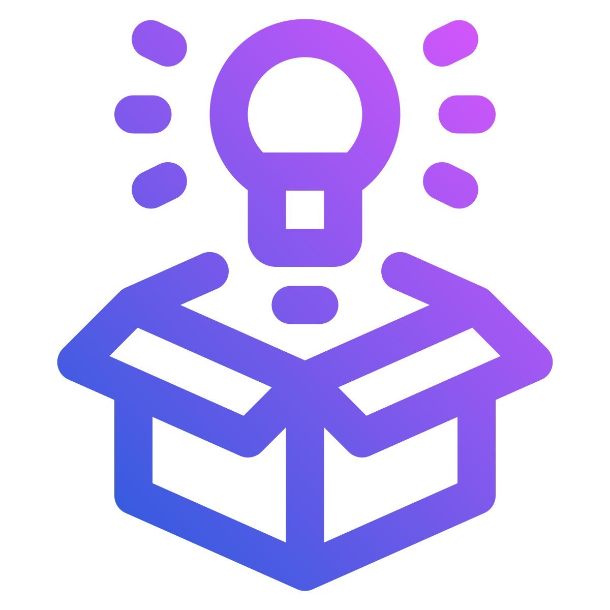 think out of the box icon