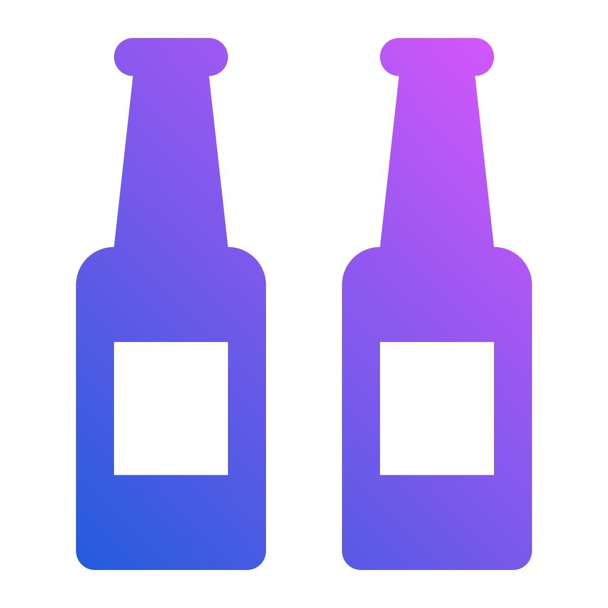 beer bottles icon