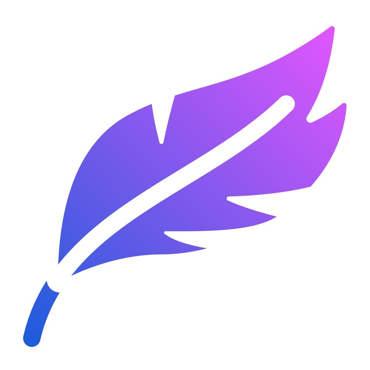 bird feather icon