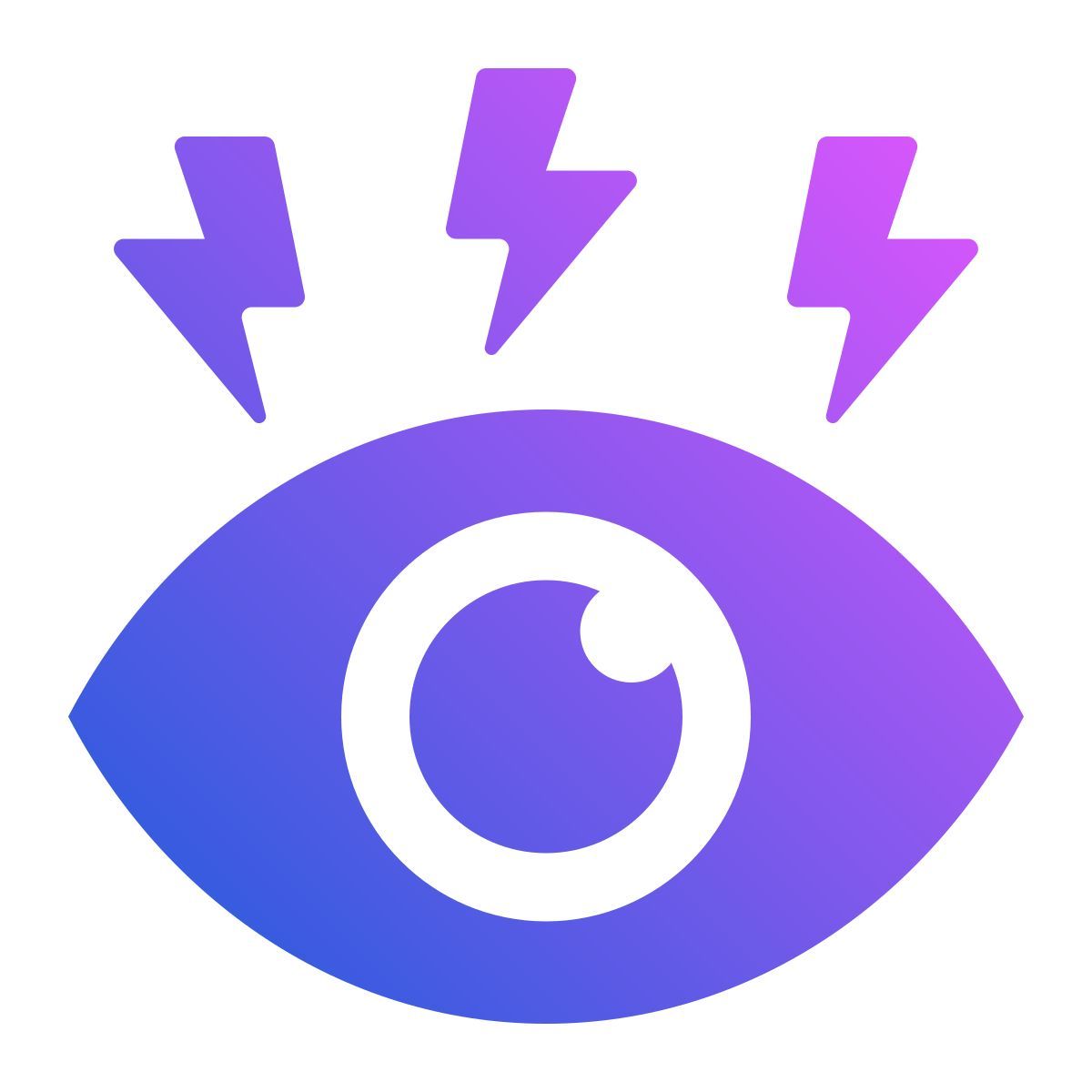 blurry eye icon