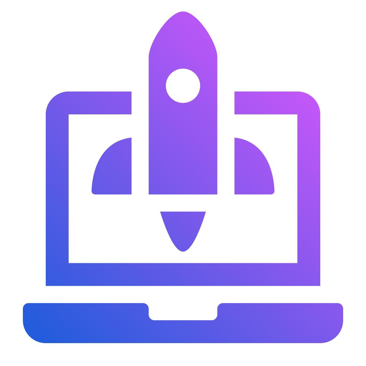 business launch icon