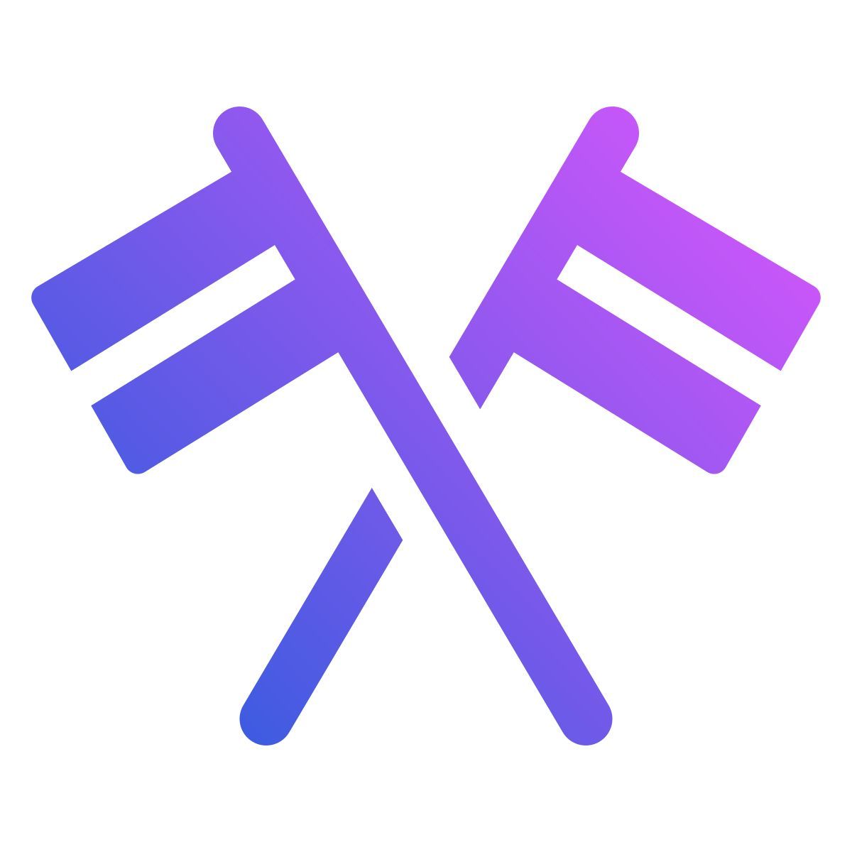 carnival flags icon