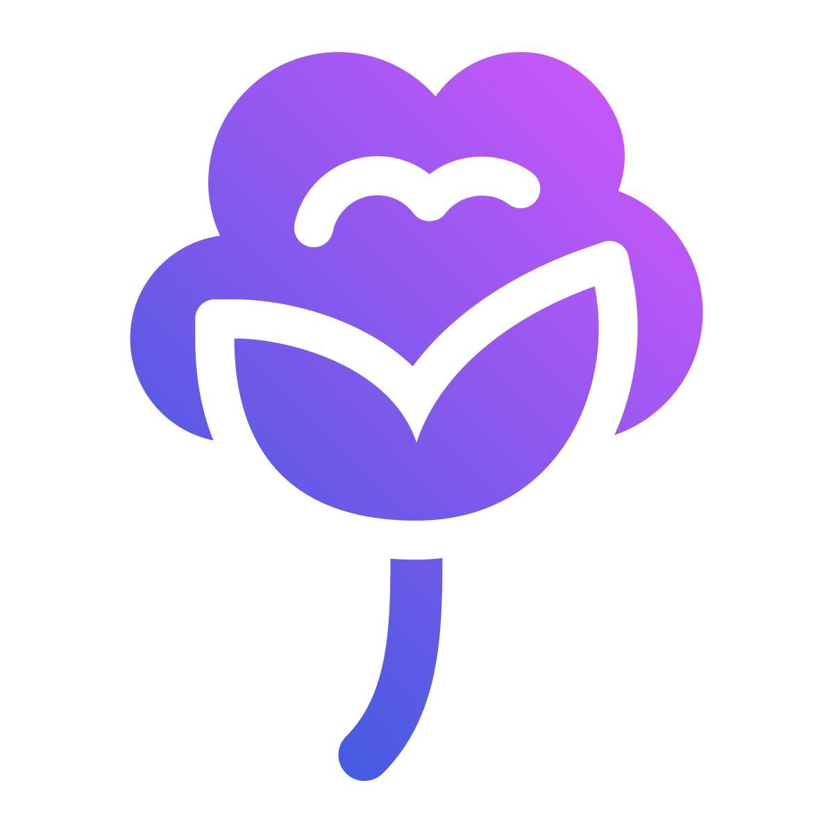 cotton flower icon