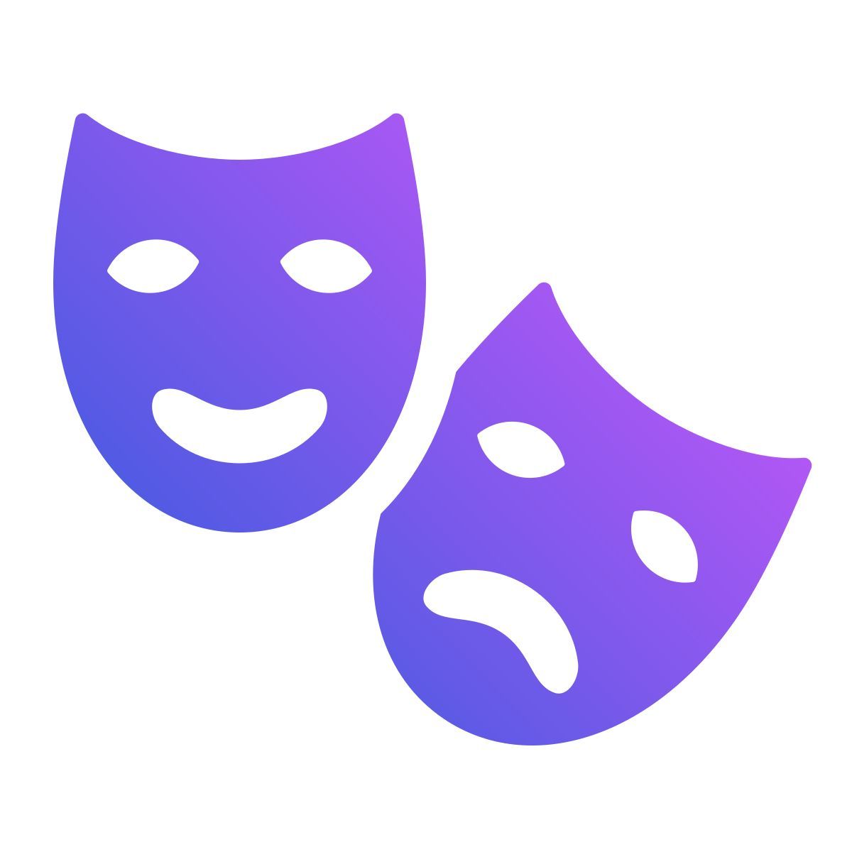 drama mask icon