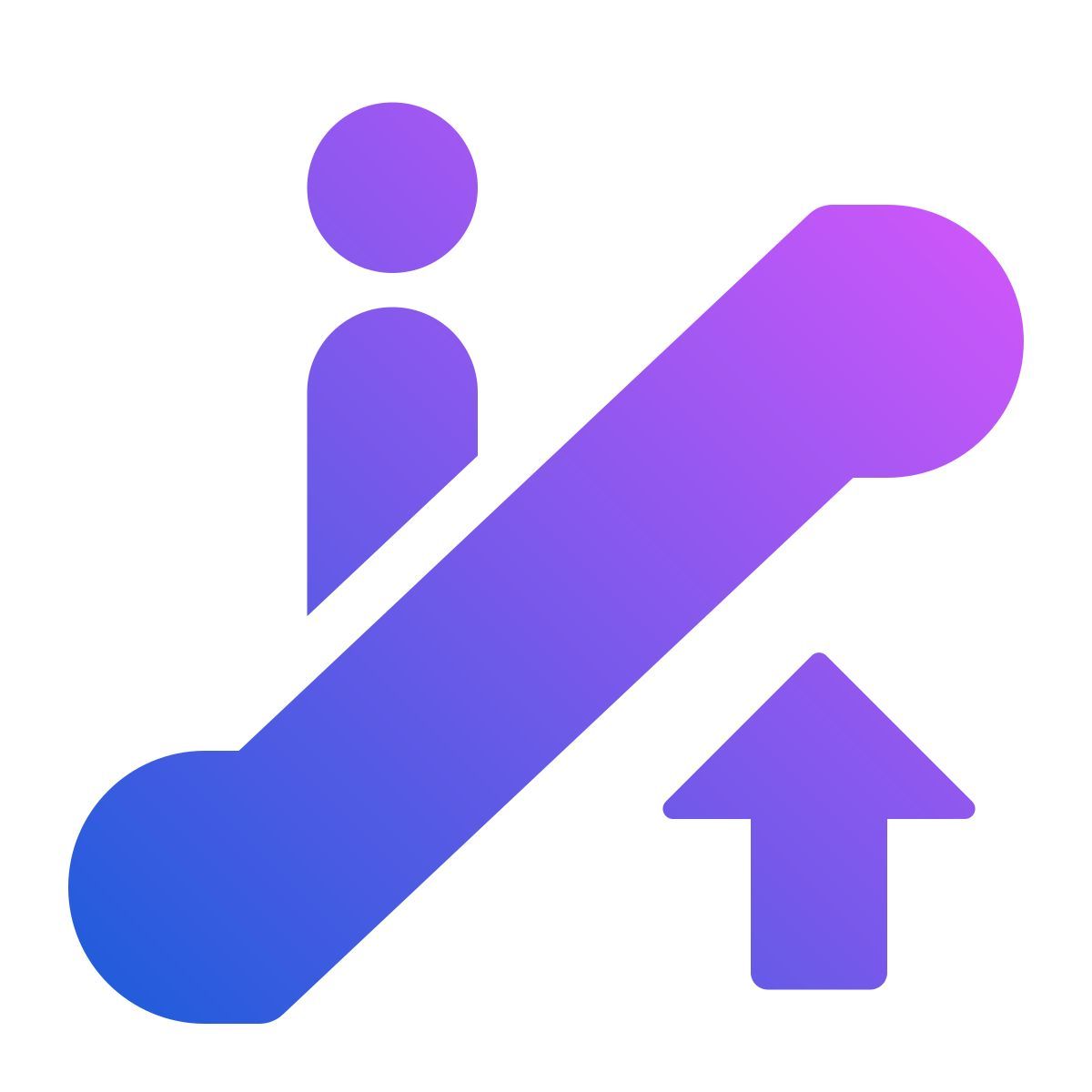 escalator up icon