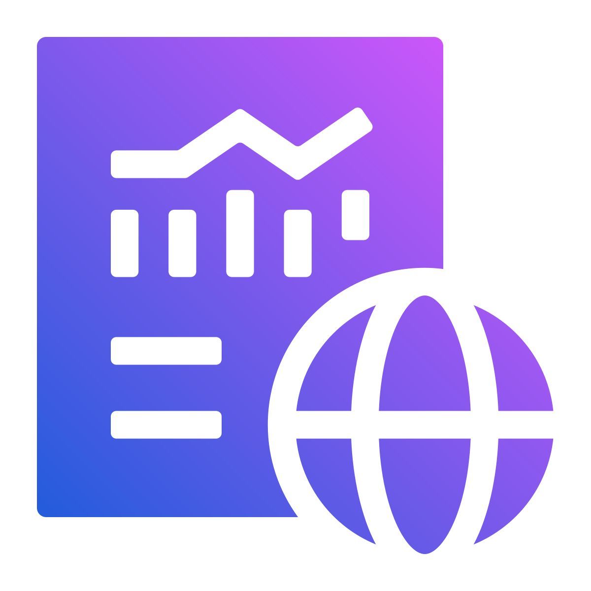 globaler bericht icon