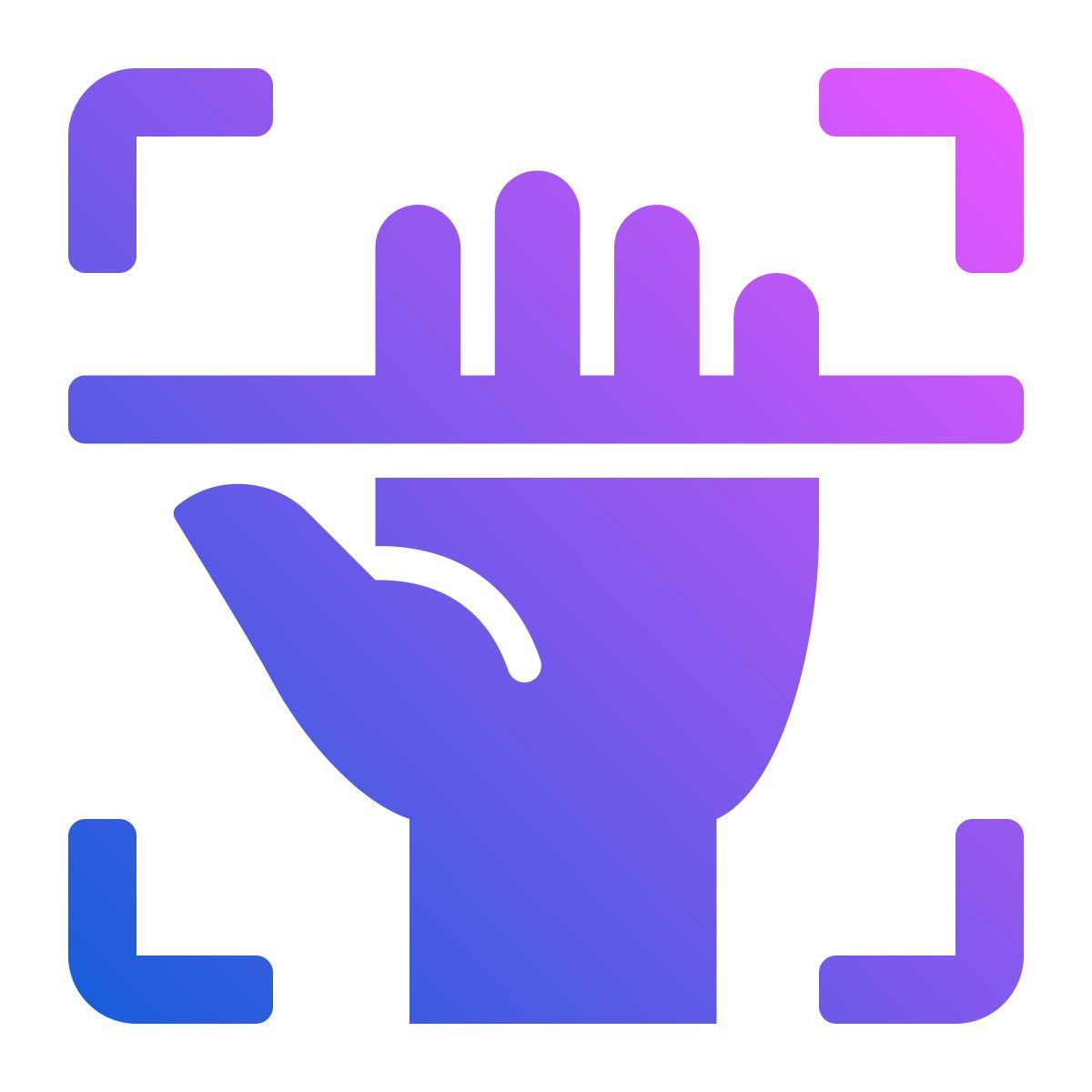 external hand scanning virtual reality jumpicon (solid gradient) jumpicon solid gradient ayub irawan icon