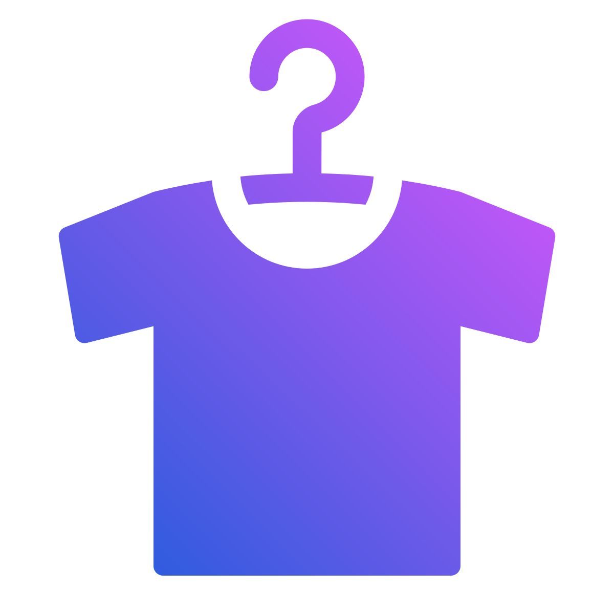 hanging clothes icon
