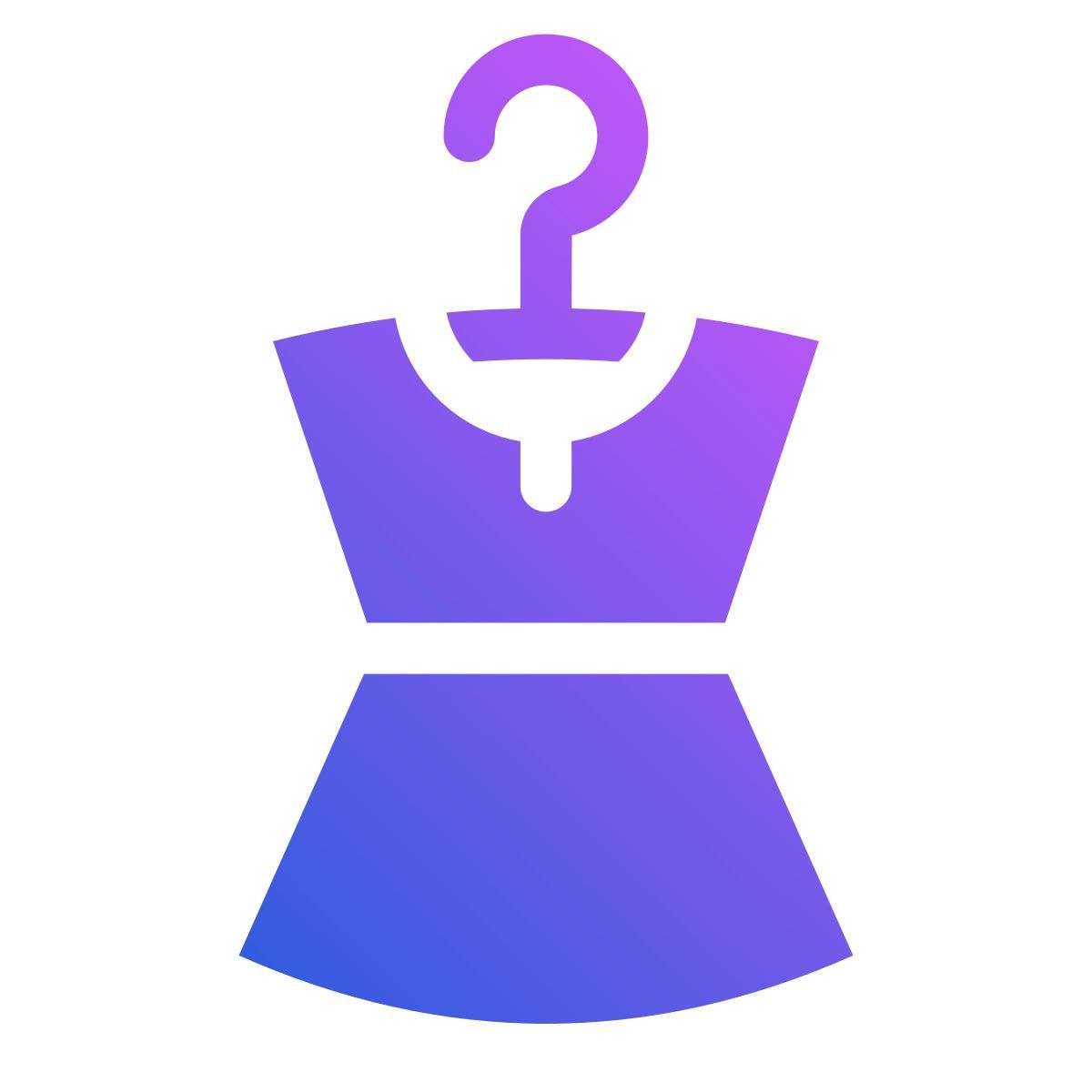 hanging clothes icon