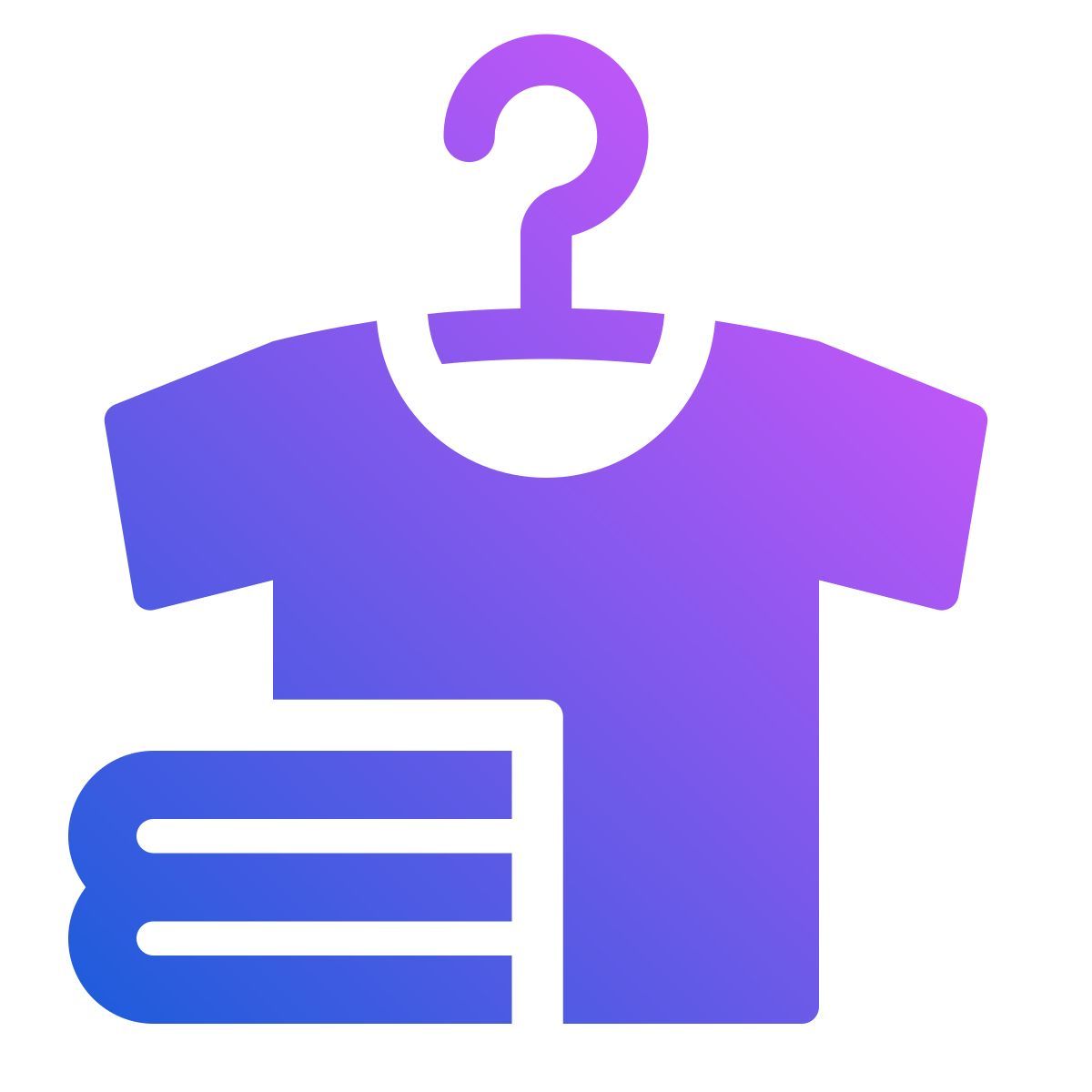 hanging clothes icon