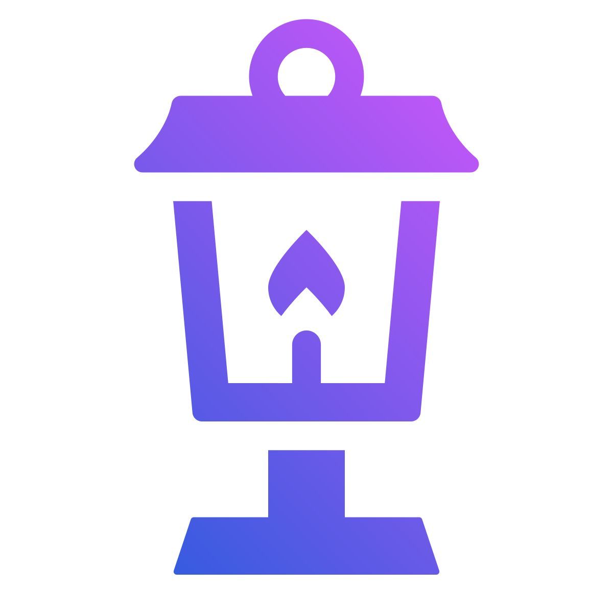 lantern lamp icon