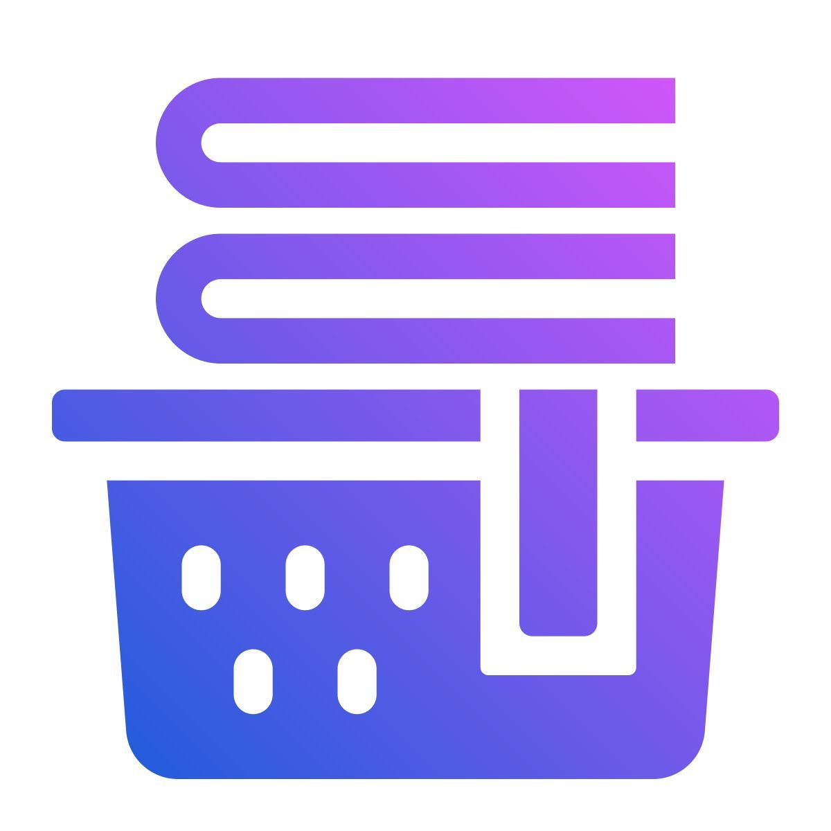 laundry basket icon