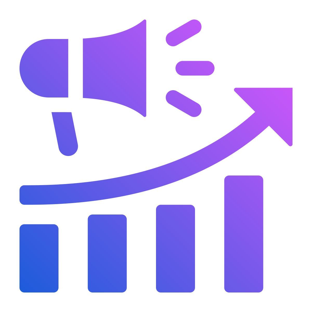 marketing growth icon