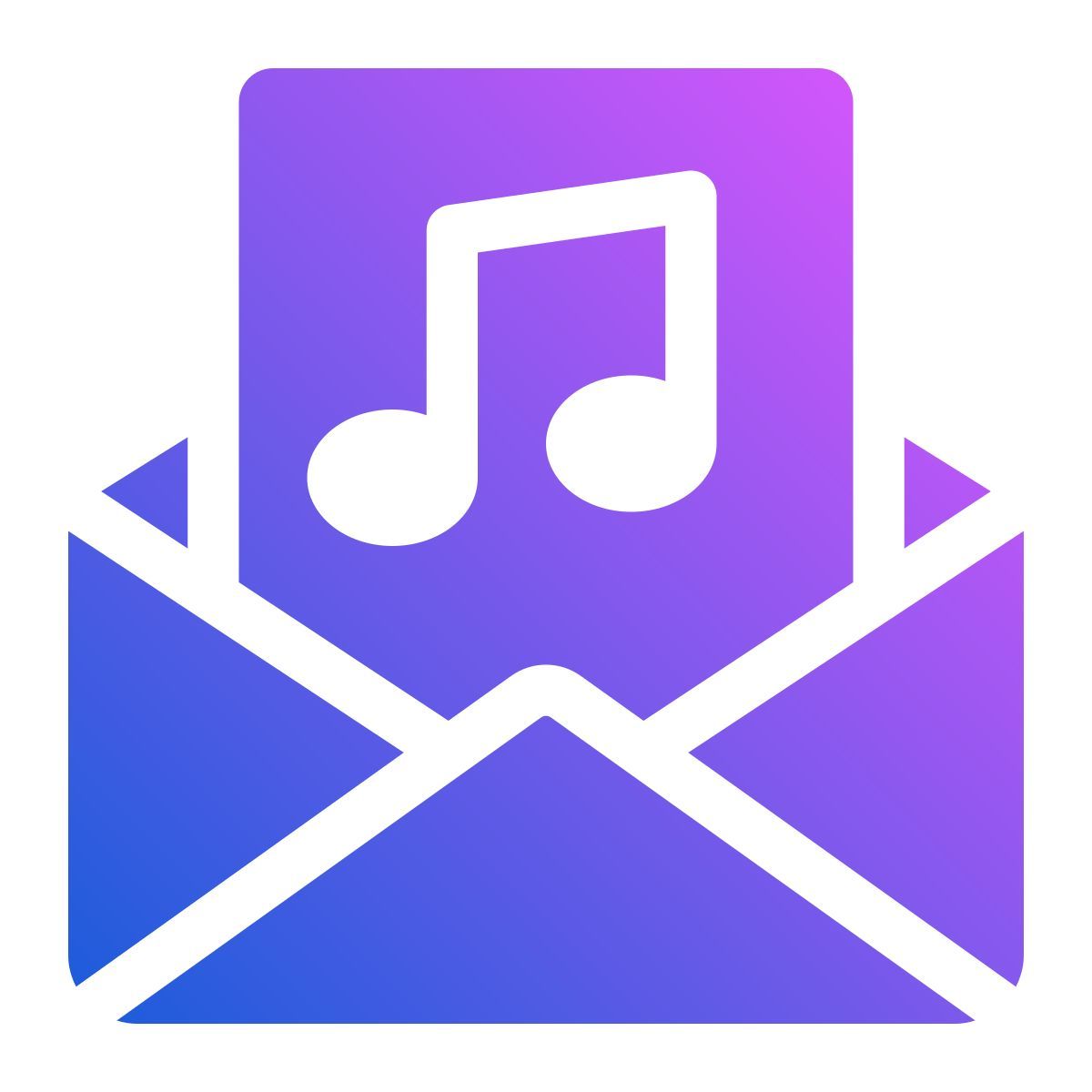 music mail icon