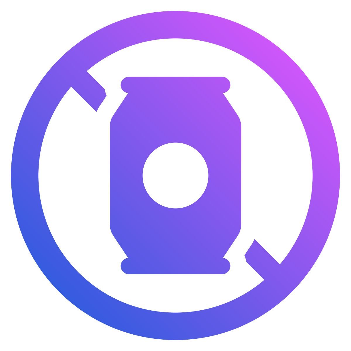 no soda icon