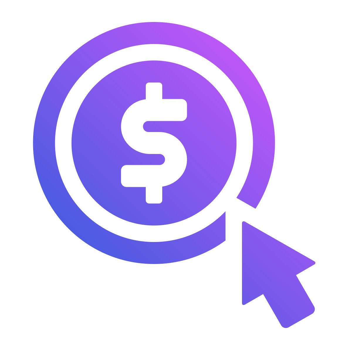 pay per click icon