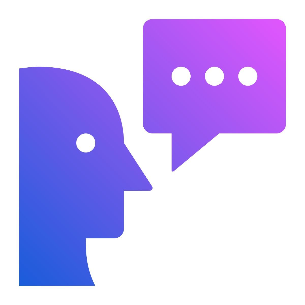 people speaking icon