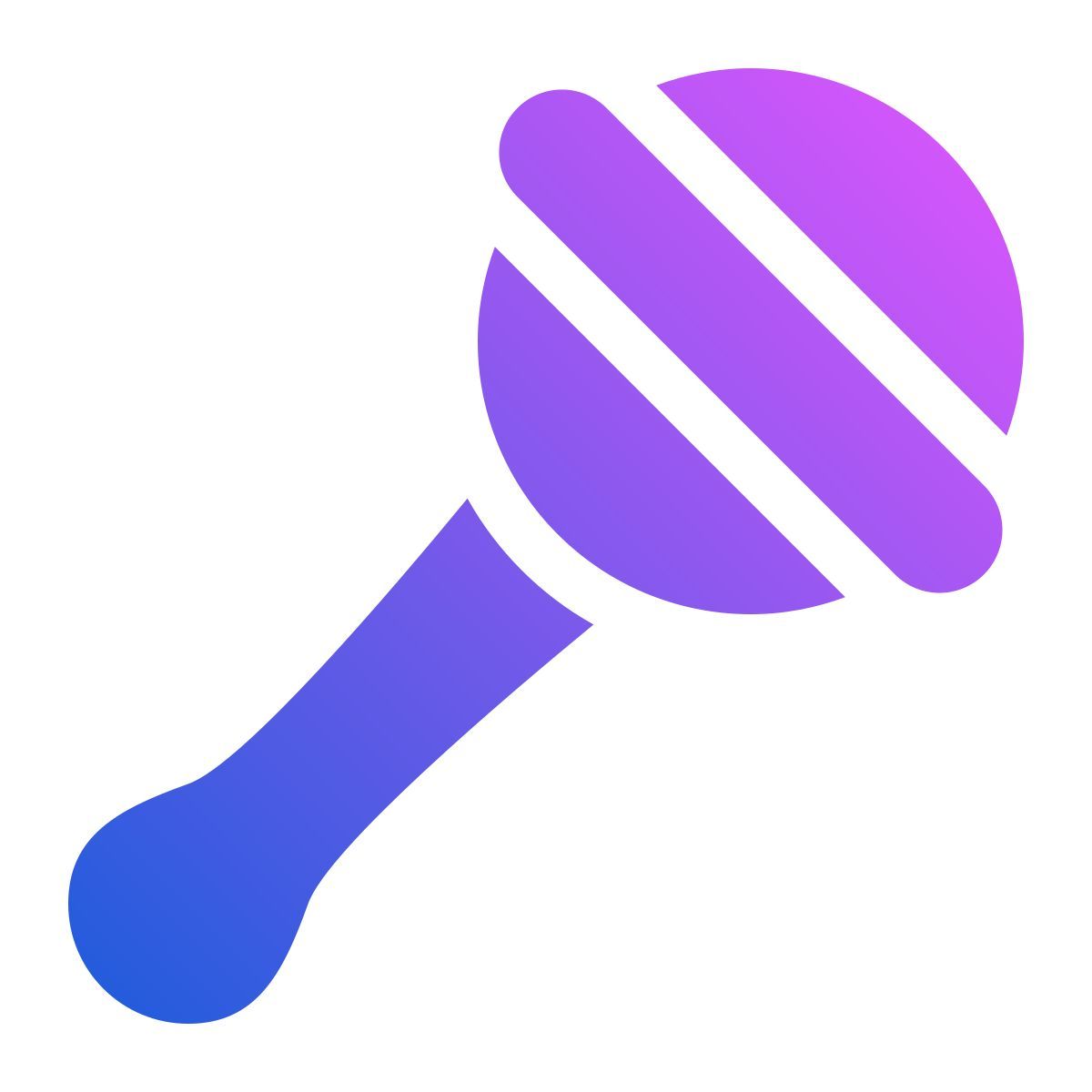 rattle toy icon