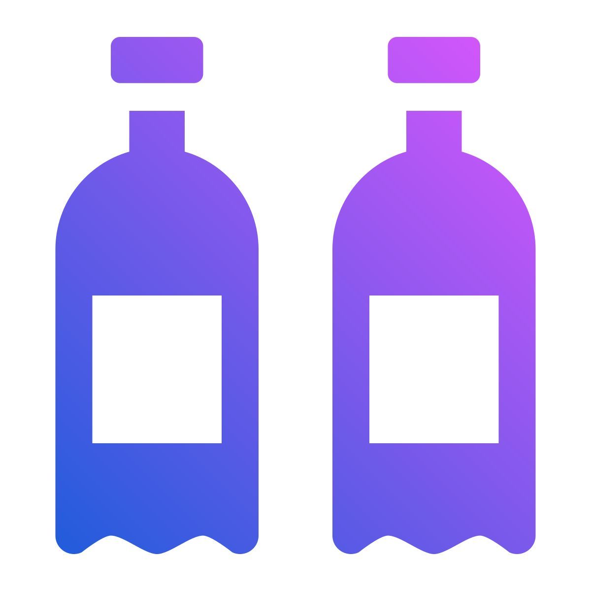 soda bottles icon