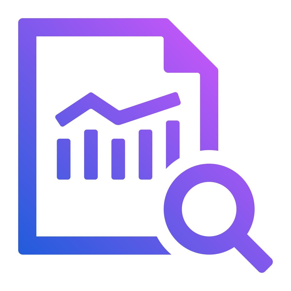 statistics report icon