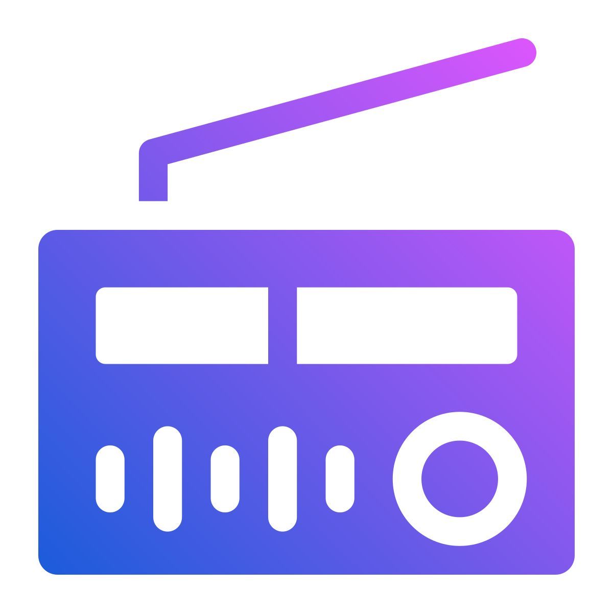 vintage radio icon