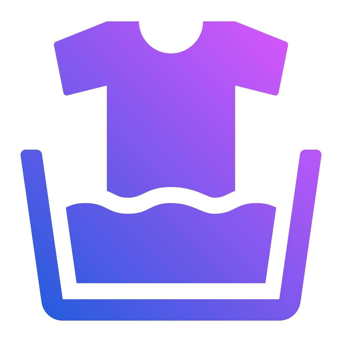 washing clothes icon