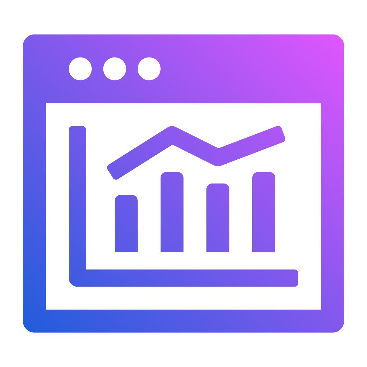 analyse web icon