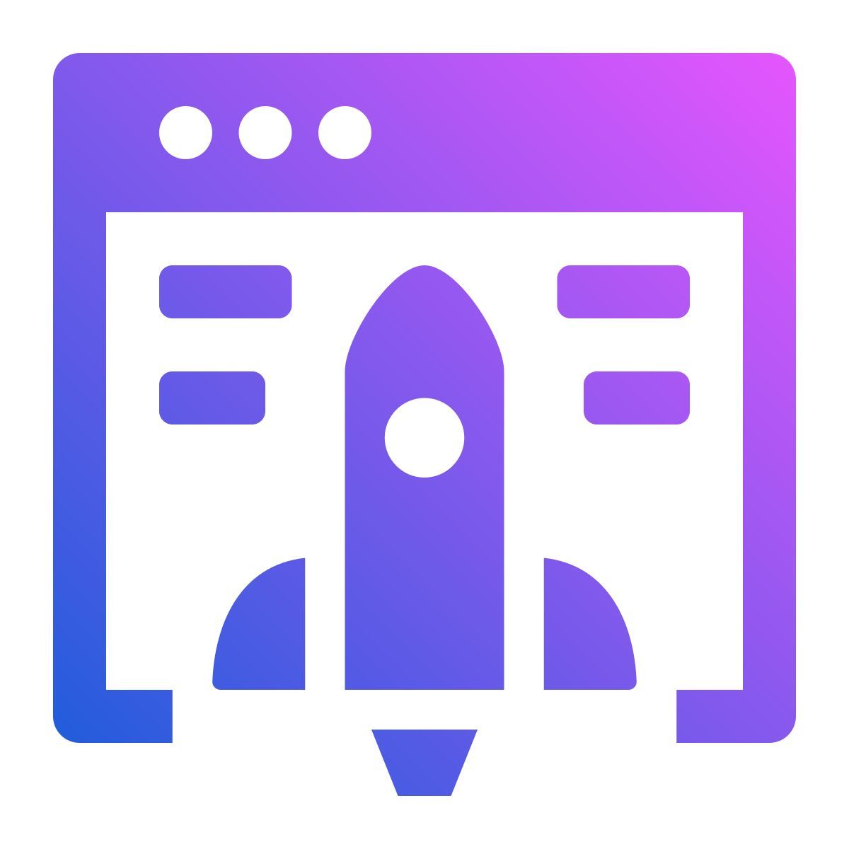 website launch icon