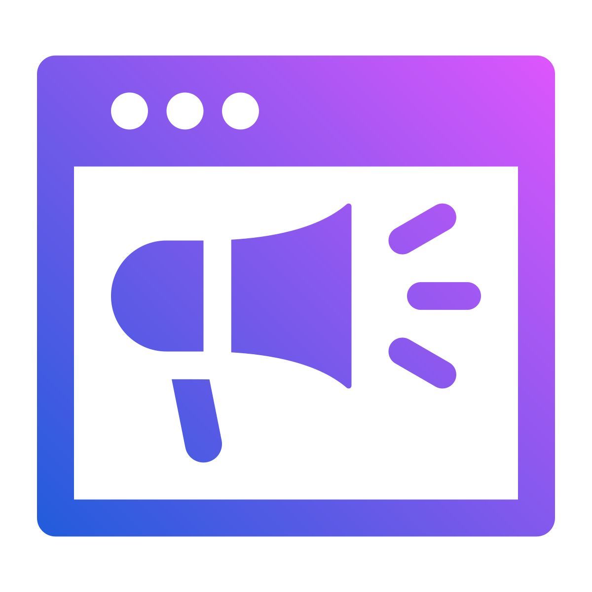 网站营销 icon
