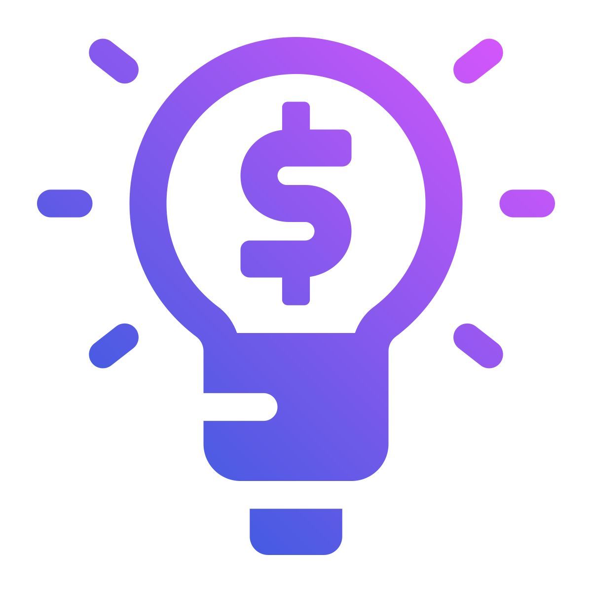 financial idea icon