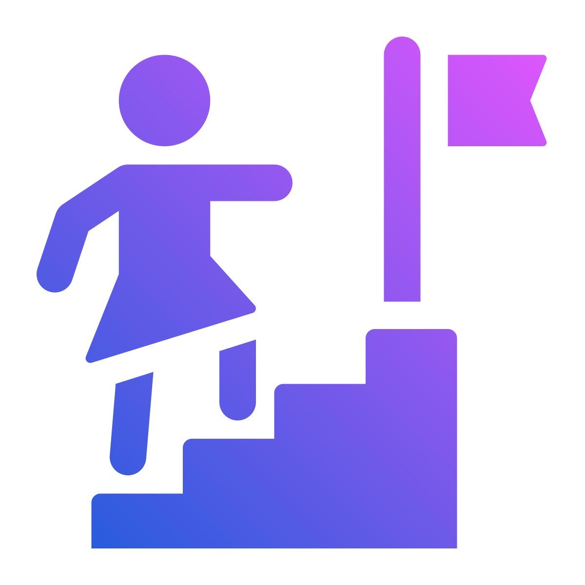 success ladder icon
