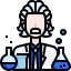 external scientist-science-justicon-blue-justicon icon