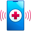 external smartphone-telemedicine-justicon-flat-gradient-justicon icon