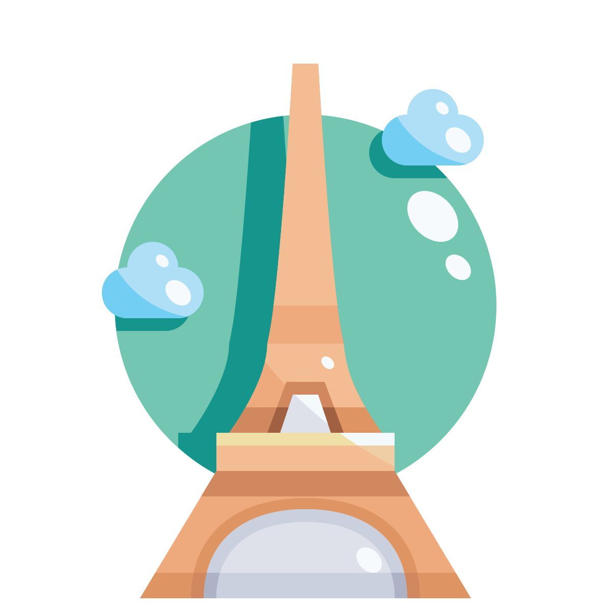 eiffel tower icon