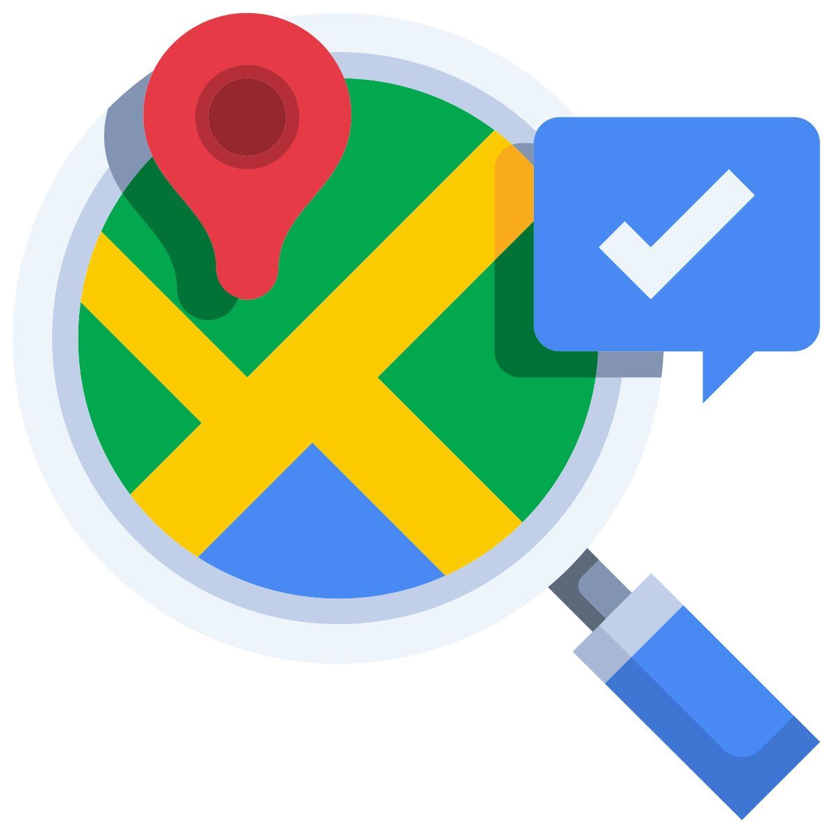 emplacement de recherche icon