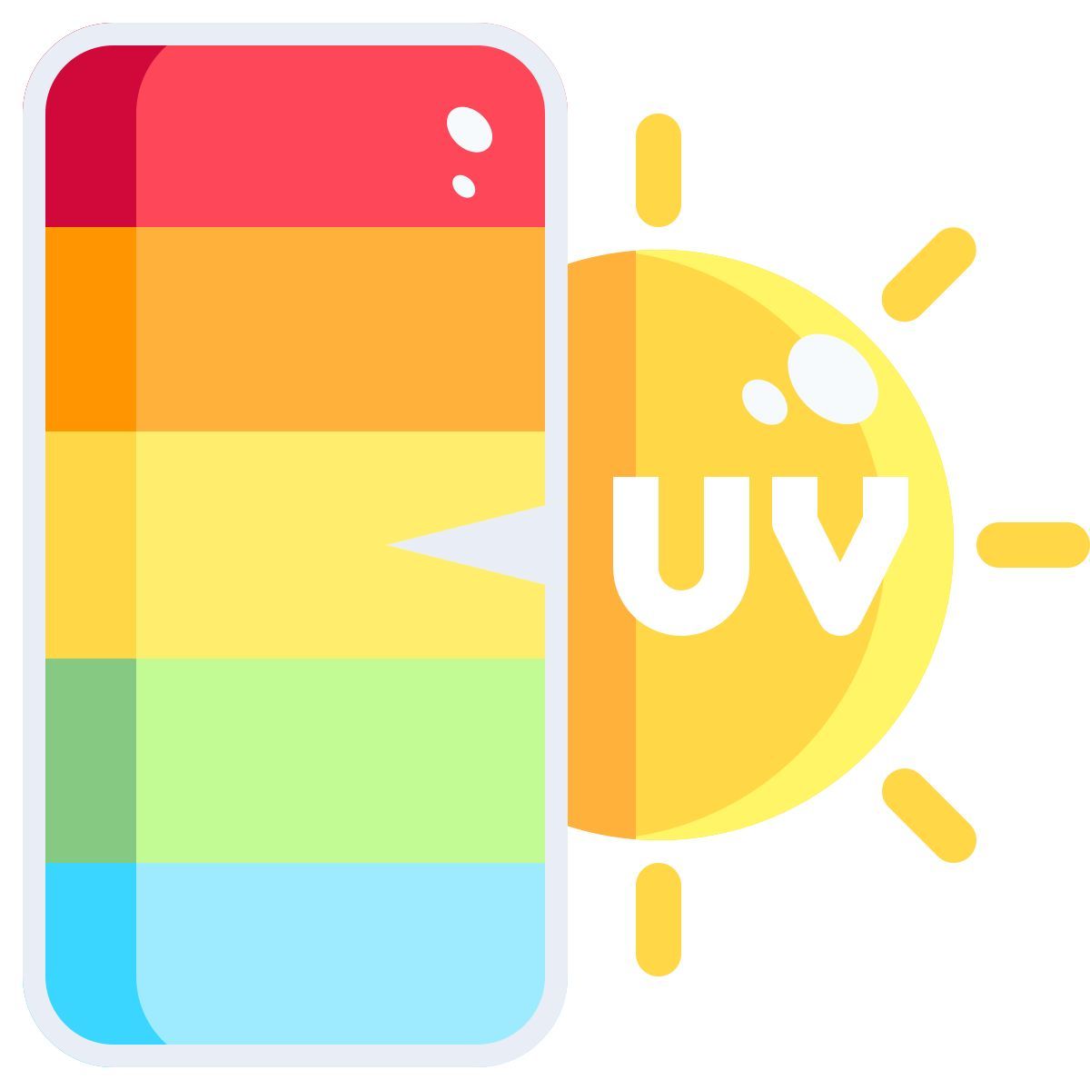 indice uv icon