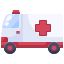 external ambulance-hospital-justicon-flat-justicon icon