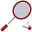 external badminton-sport-justicon-flat-justicon icon