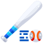 external baseball-baseball-justicon-flat-justicon-1 icon