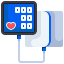 external blood-pressure-gauge-hospital-and-medical-justicon-flat-justicon icon