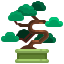 external bonsai-tree-justicon-flat-justicon icon