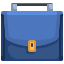 external briefcase-education-justicon-flat-justicon icon