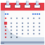 external calendar-calendar-and-date-justicon-flat-justicon-1 icon